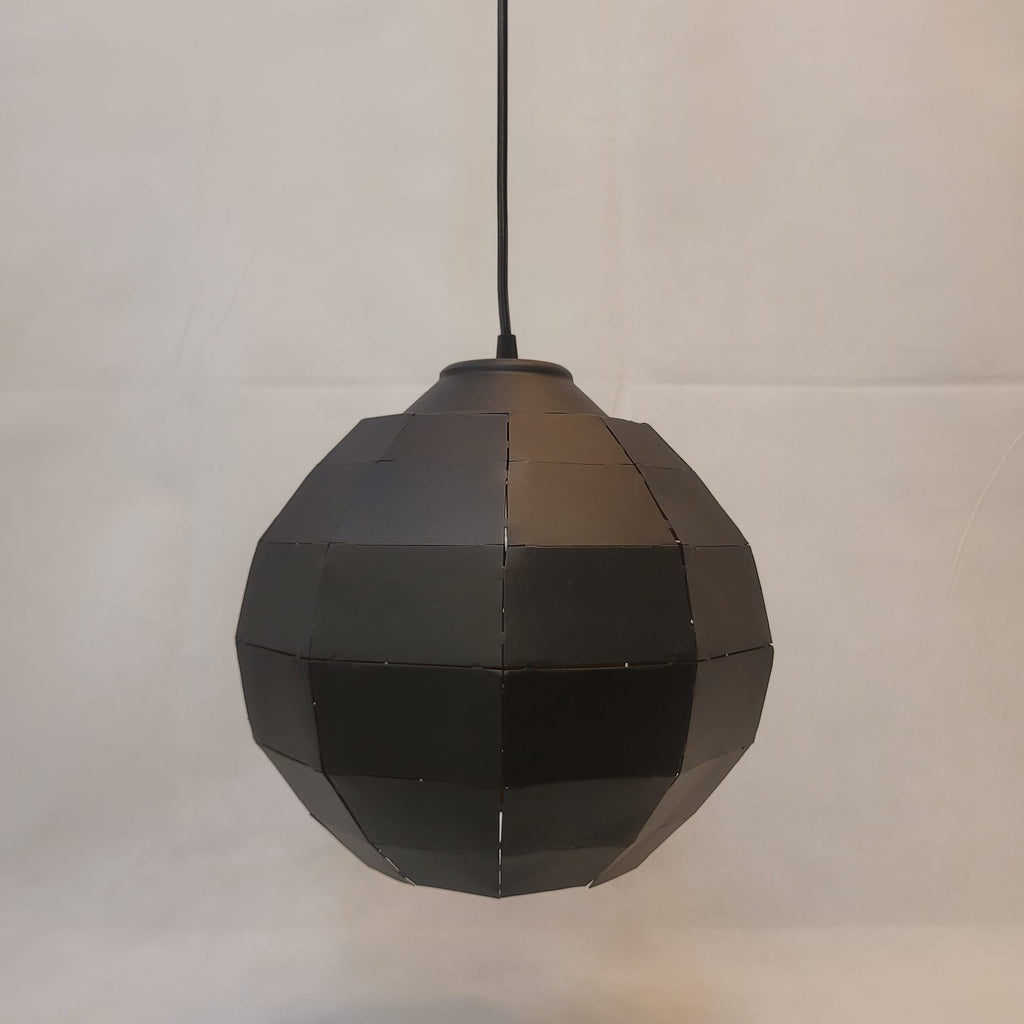 Geometric Globe Pendant Light