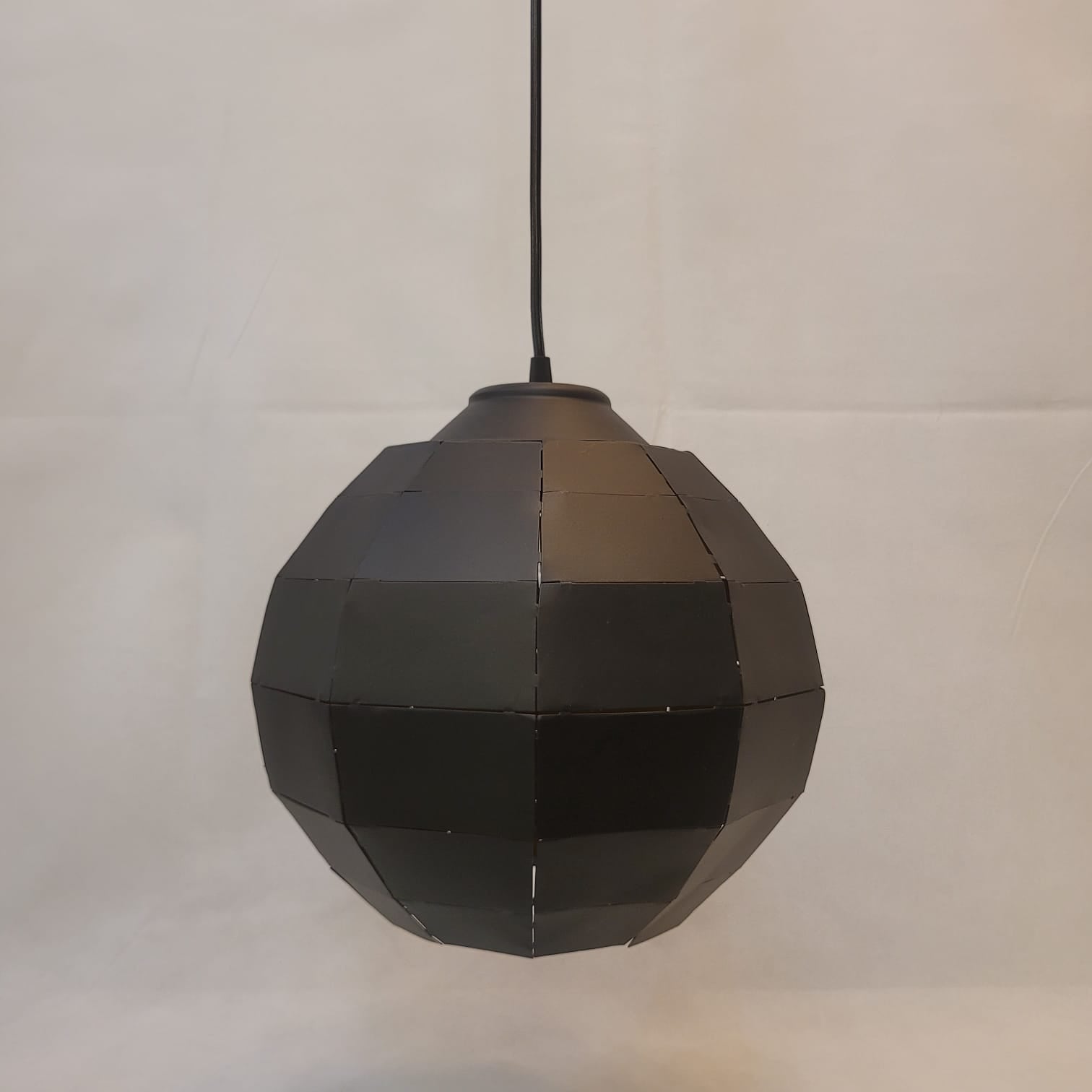 Geometric Globe Pendant Light