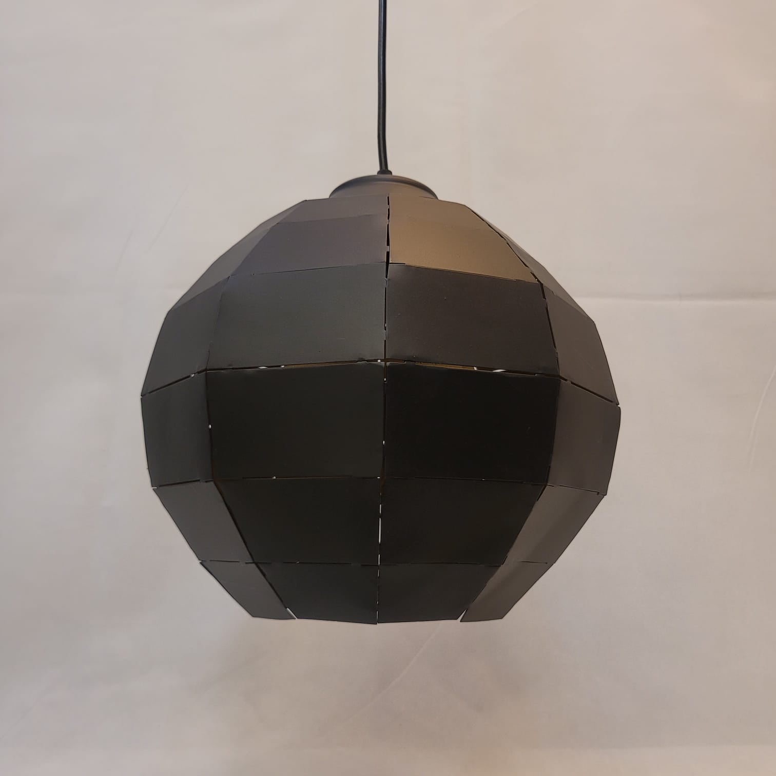 Geometric Globe Pendant Light