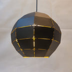 Geometric Globe Pendant Light