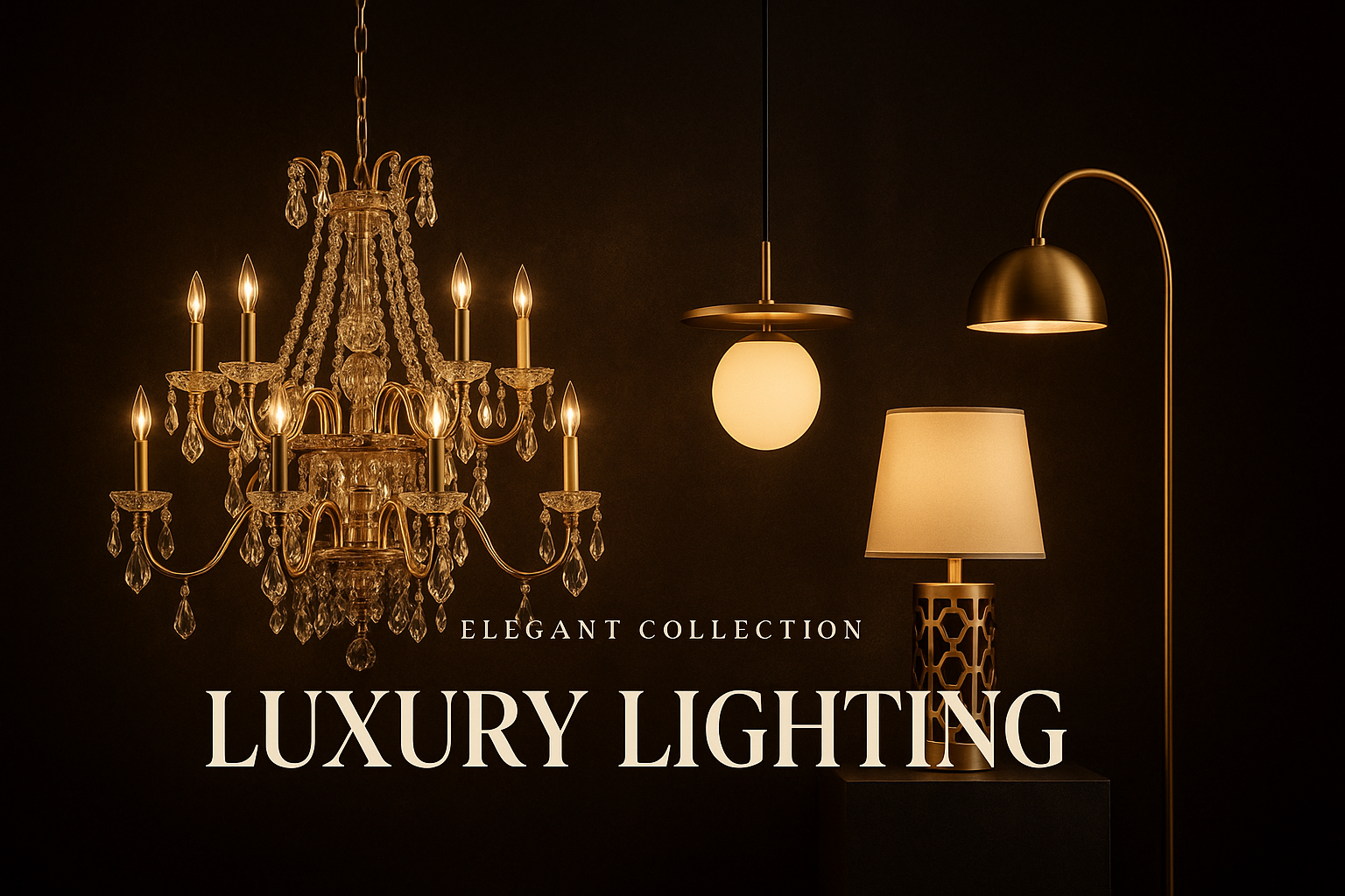Fancy lights ecommerce store banner